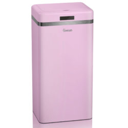 Swan Retro 45l Sensor Bin - Pink